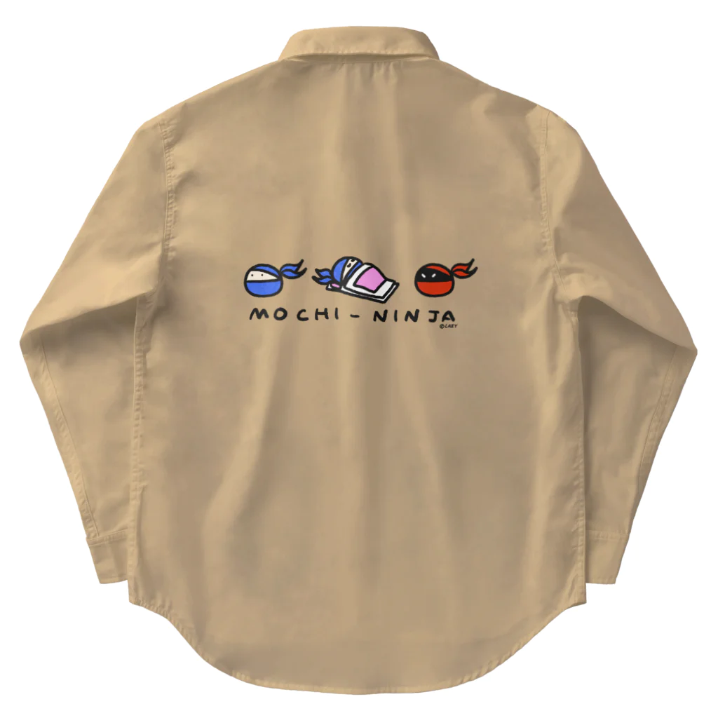 LAZY【10/9ニンジャ万博Y04】のもちニンジャ Work Shirt