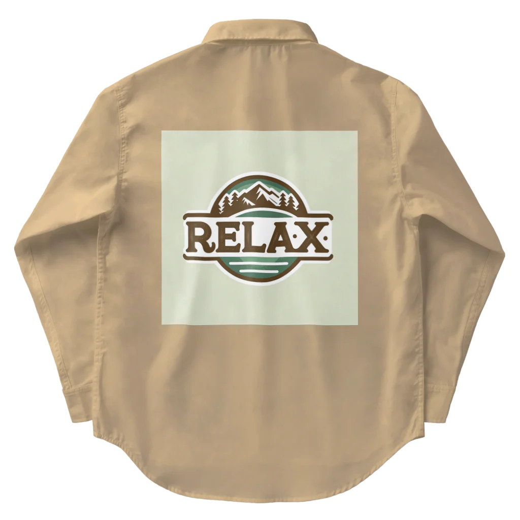 RE:LAXの普段着 アウトドア ファッション Work Shirt