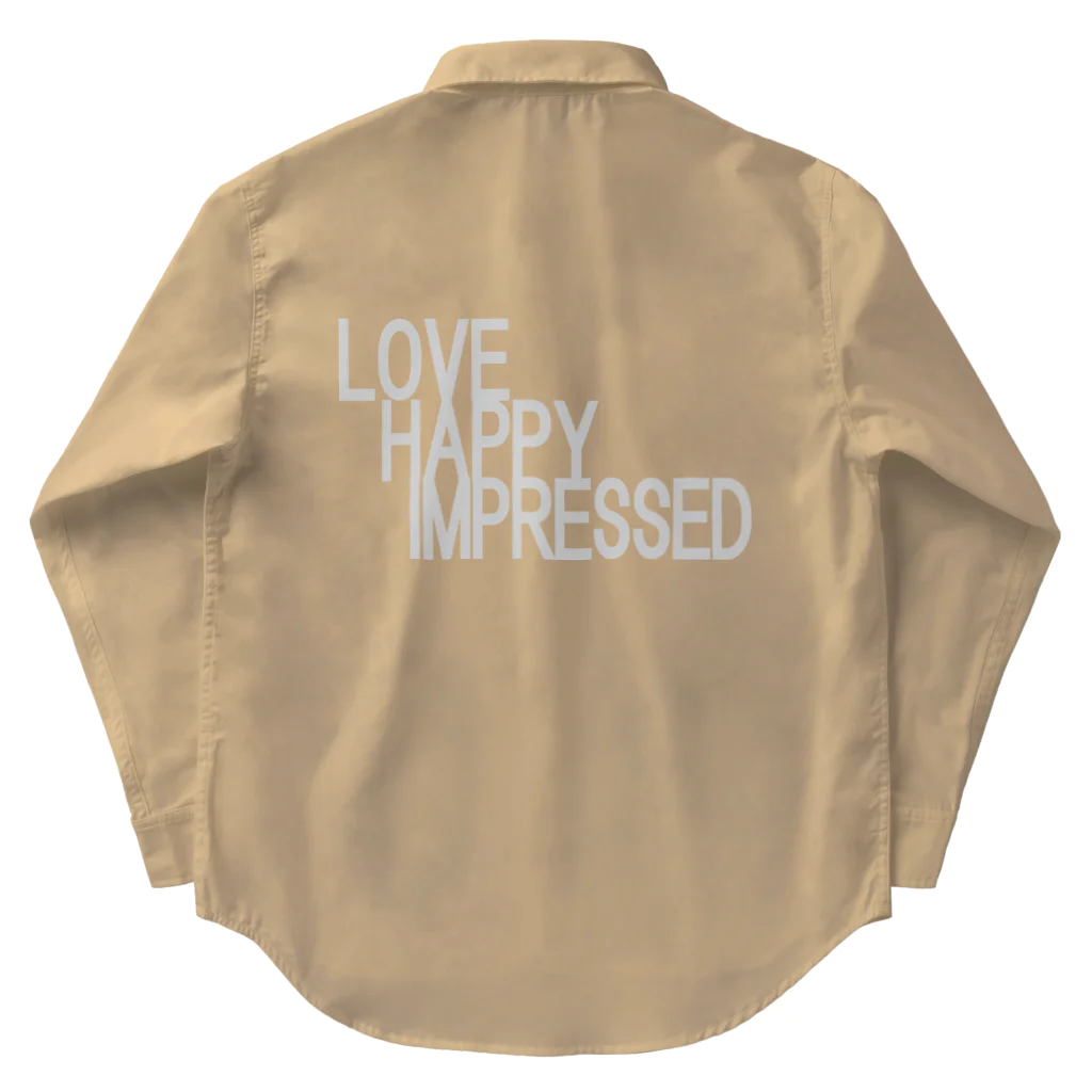 ainarukokoroの愛　幸せ　感動　love　happy　impressed Work Shirt