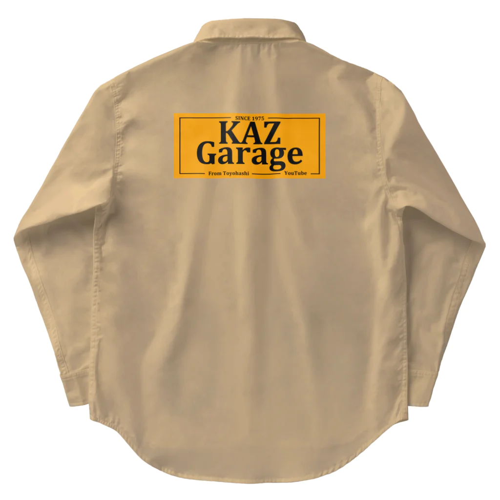 和ガレーヂのKAZ Garage Work Shirt