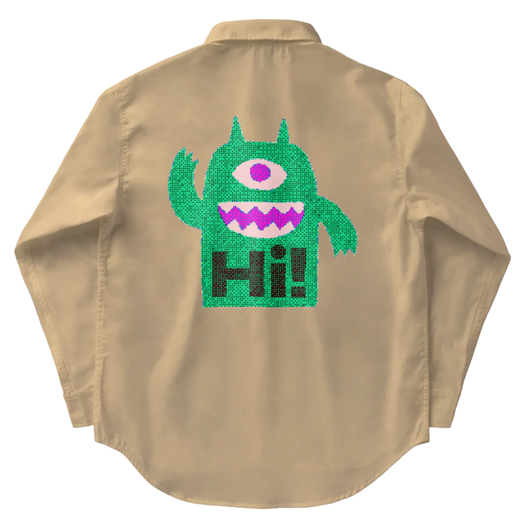 ブーブスエイリアンのMONSTER Work Shirt