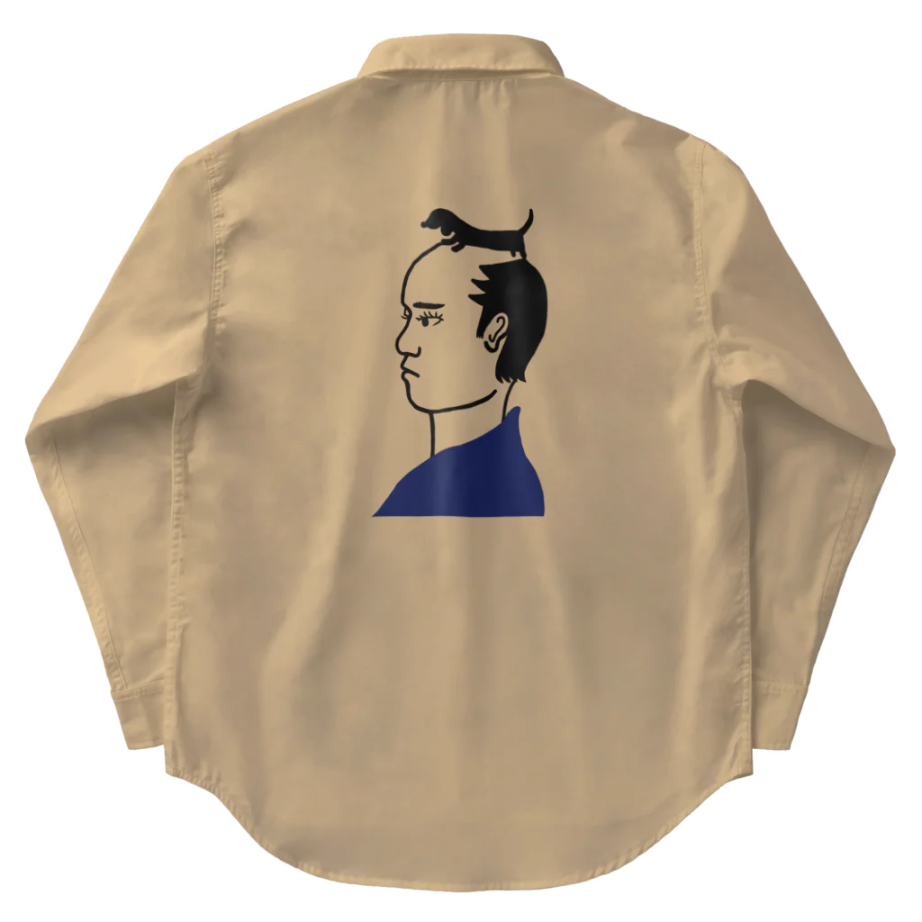 CHOSANAのダックス侍 覚醒 Work Shirt