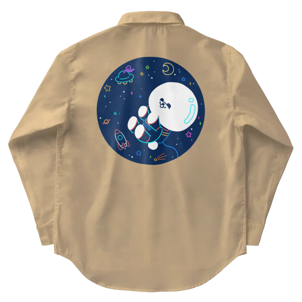 甘漏り屋の宇宙遊泳ビション Work Shirt