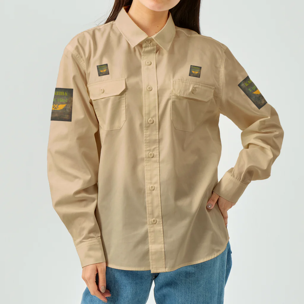 名無しのインフルエンサーの会計は俺に任せろ！💰 Work Shirt