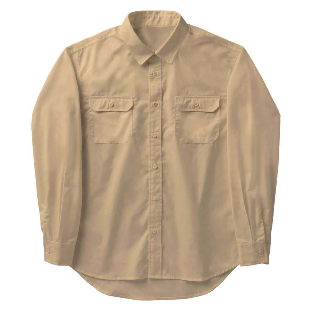 ヨープキャンが気になったの悟空 ブラック02 Work Shirt