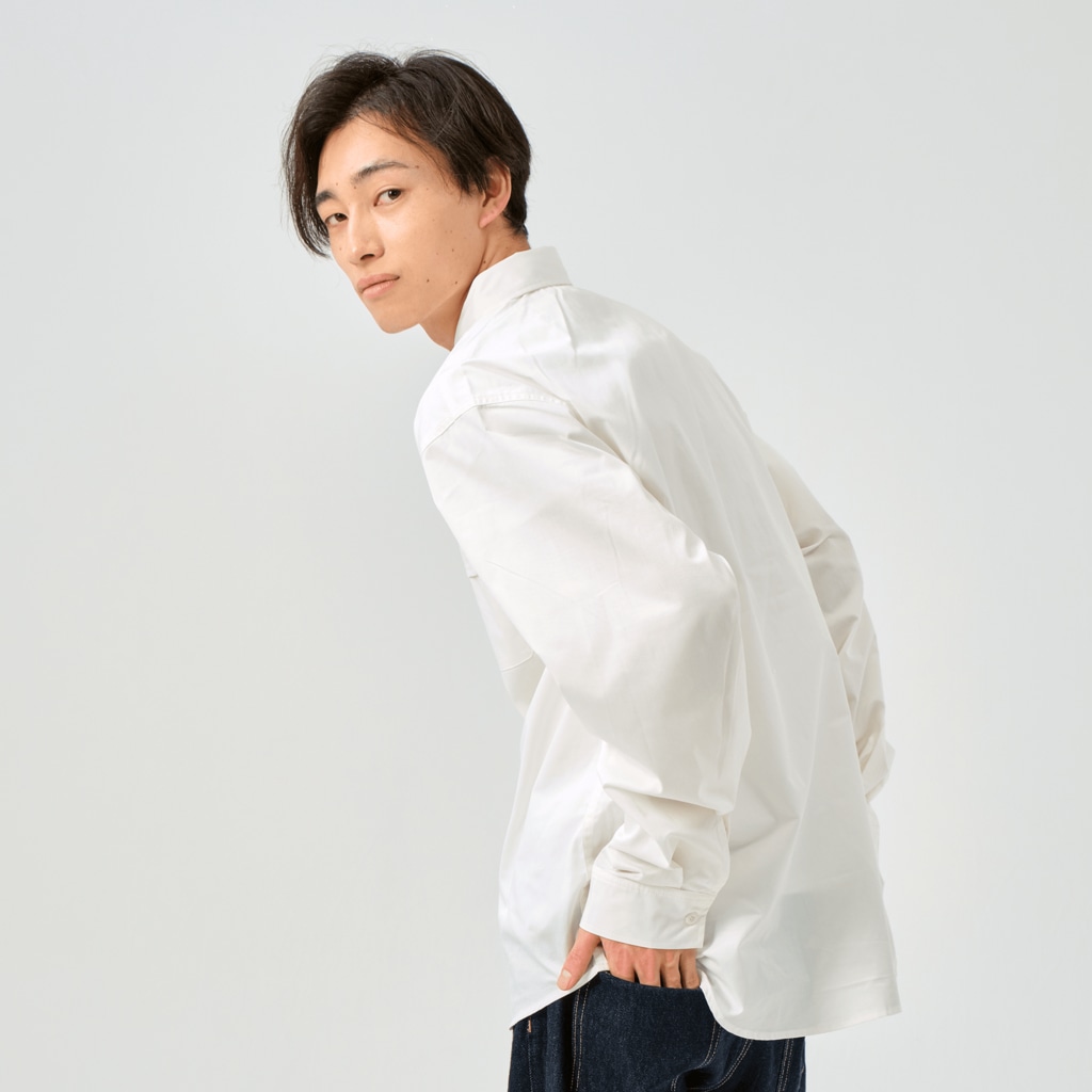 ヨープキャンが気になったの悟空 ブラック02 Work Shirt