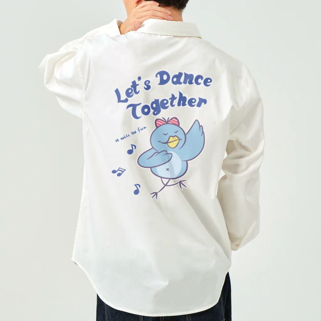  Millefy's shopのLet’s Dance Together ワークシャツ