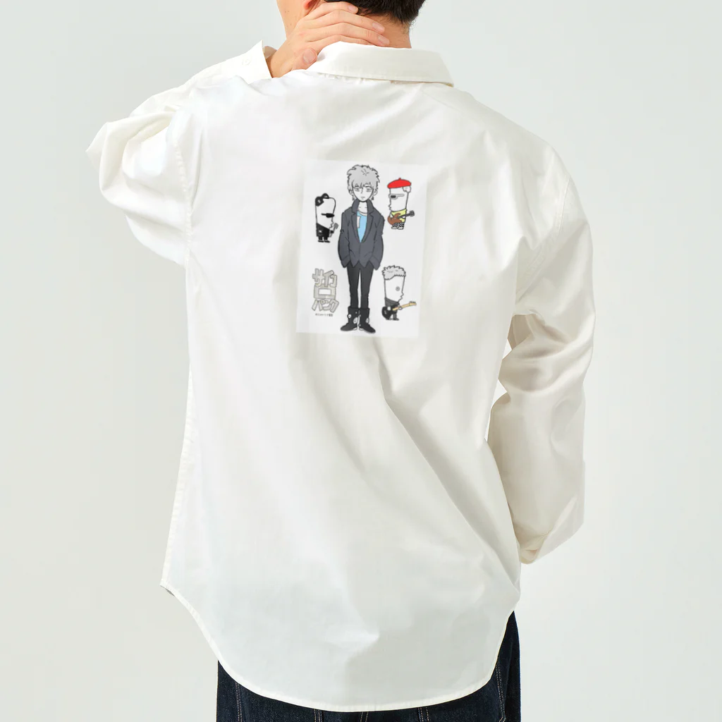 麻々花　サイコロパンク東京のサイコロパンクMEN&パンクロッカー ワークシャツ