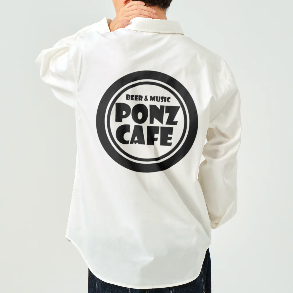 机上の万博のPONZ CAFE 透過 Work Shirt