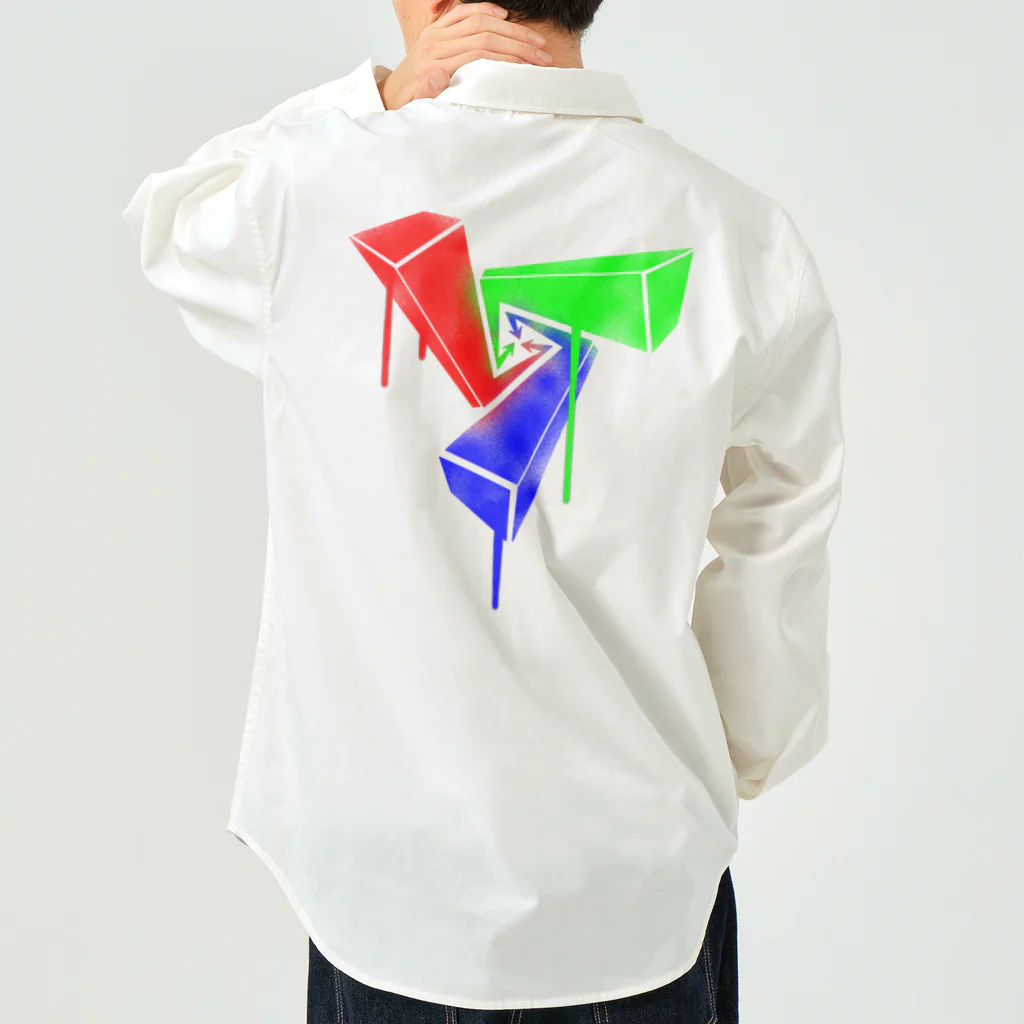 Atelier_Head_ShotのTRI ARROWS RGB Work Shirt