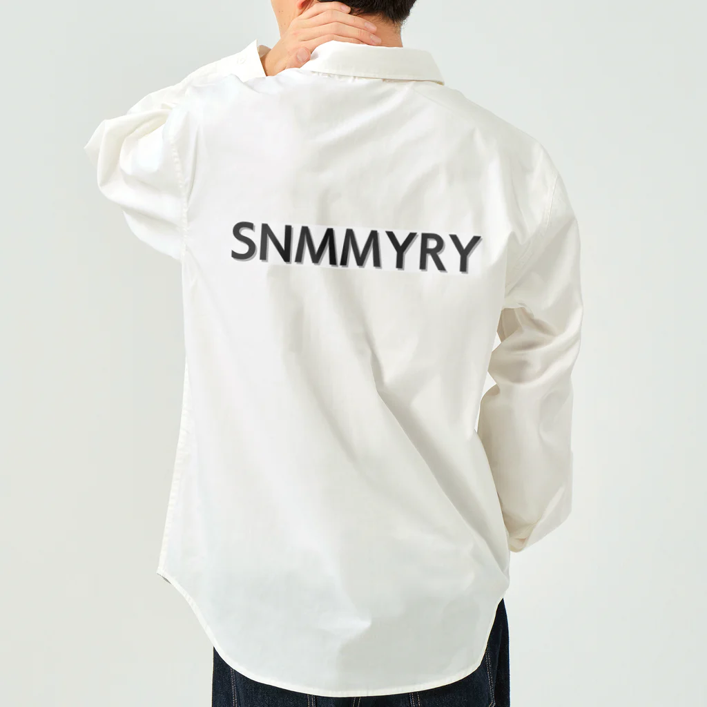 投資家スケーター a.k.a 誰も討たずに下剋上🏕のSNMMYRYボックスロゴ　パターンA Work Shirt