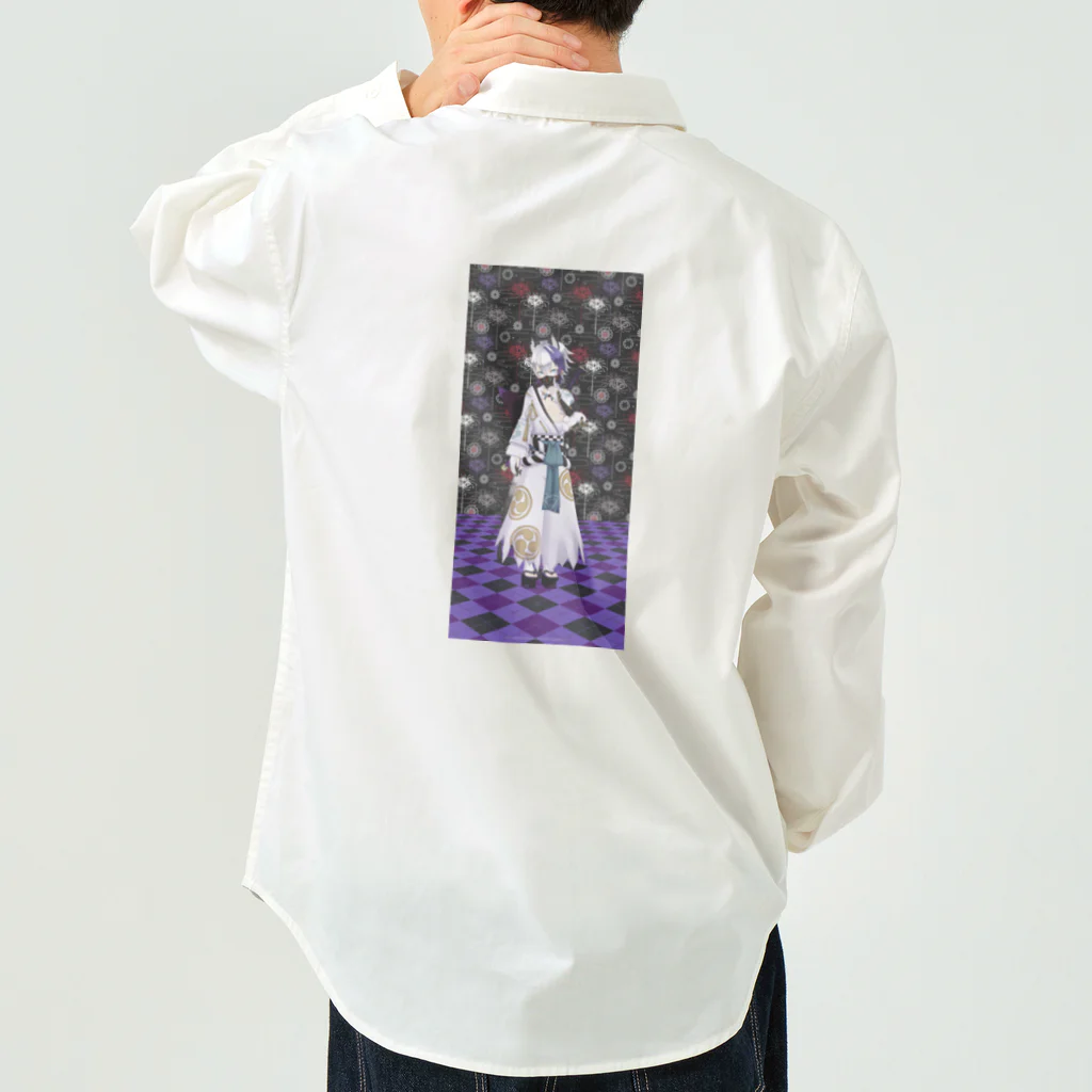 ハク坊の御狐神ハク坊 Work Shirt