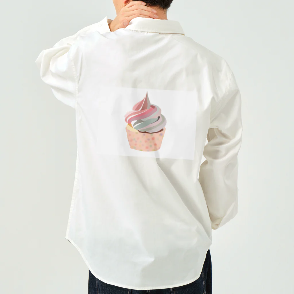 Rich fruitのcupcake Work Shirt