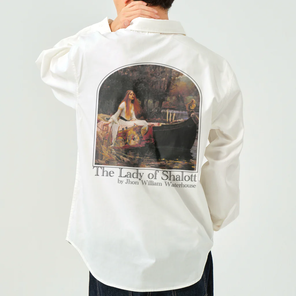 MUGEN ARTのシャロットの女（シャロット姫）　The Lady of Shalott　ジョン・ウィリアム・ウォーターハウス Work Shirt