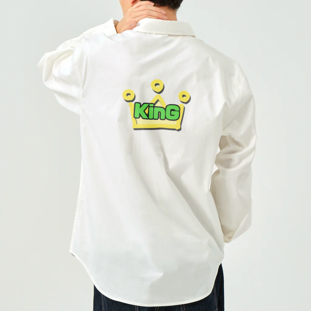 KinGのKinG KinGの王冠シリーズ ワークシャツ