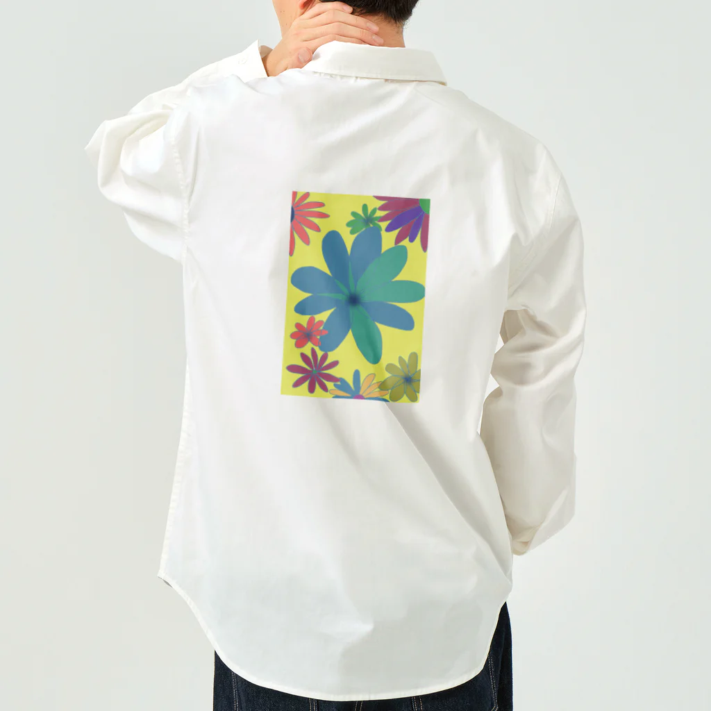 RRHmamaの花の群れ(夏) Work Shirt