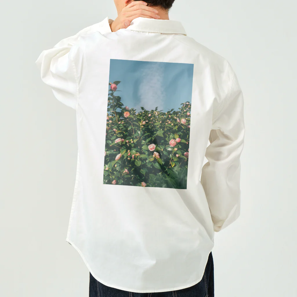 山口大空の雲と薔薇 Work Shirt