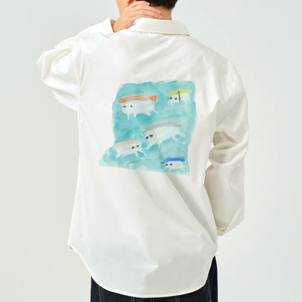 だちゃんの寿司魚 Work Shirt