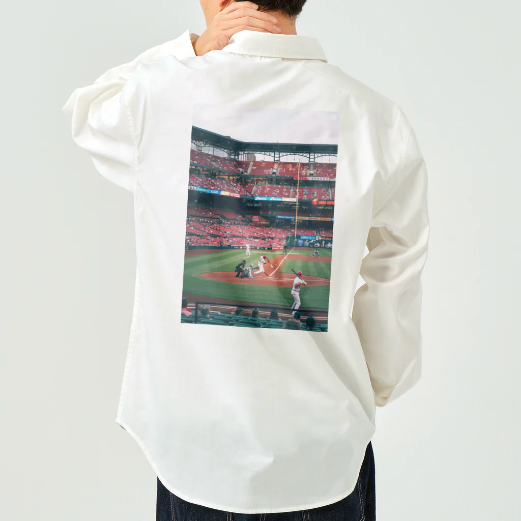 ラーメンマッスルショップのラーメンマッスル　メジャーリーグ⚾️ Work Shirt