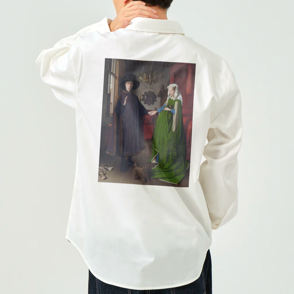 世界美術商店のアルノルフィーニ夫妻像 / The Arnolfini Portrait Work Shirt