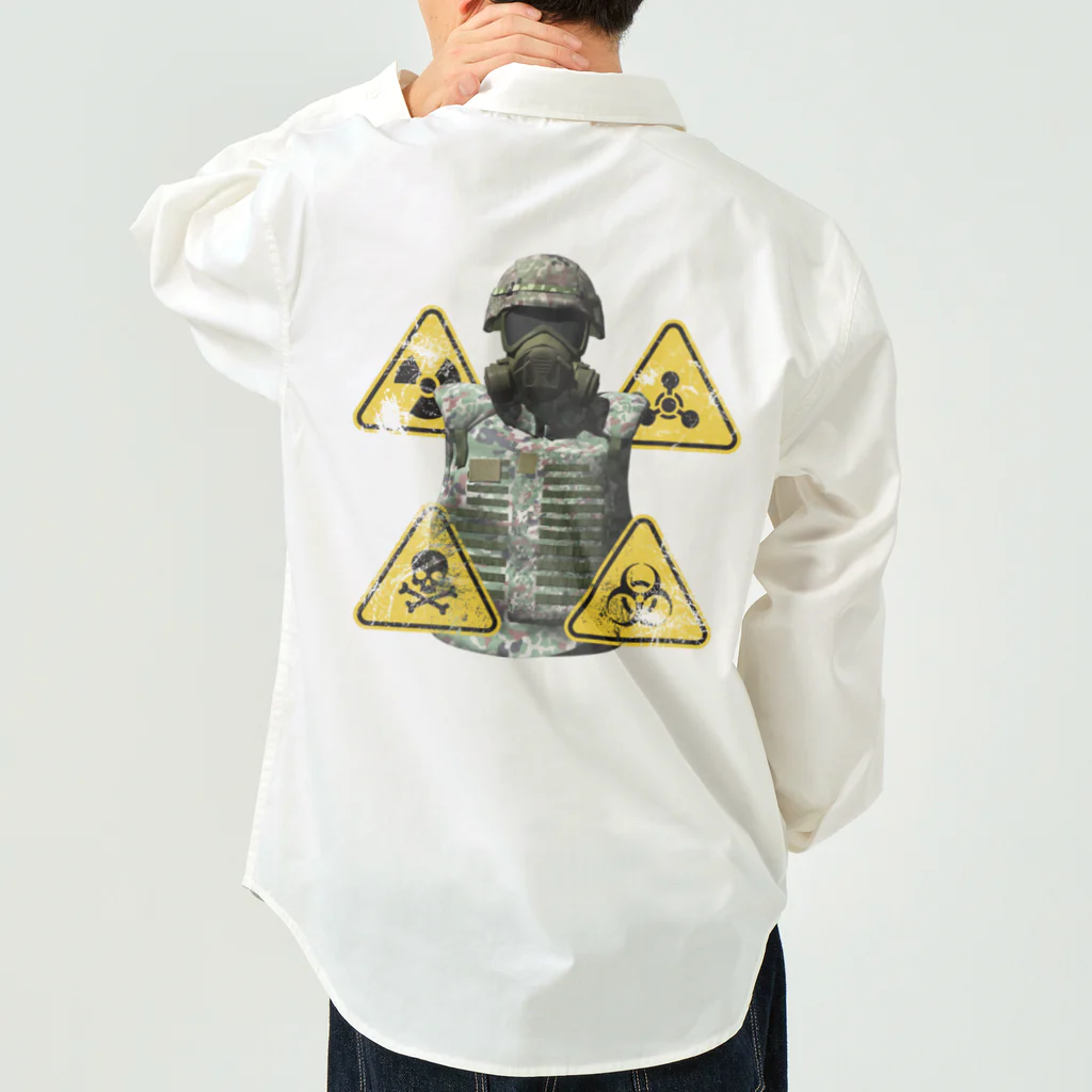 Y.T.S.D.F.Design　自衛隊関連デザインのNBC Work Shirt