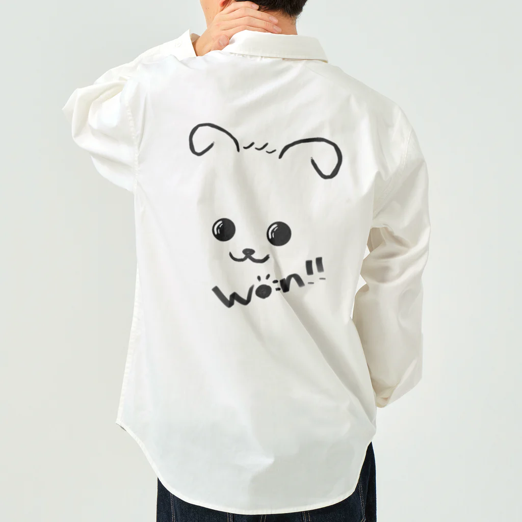 merongのわんこA♡won!!バージョン Work Shirt