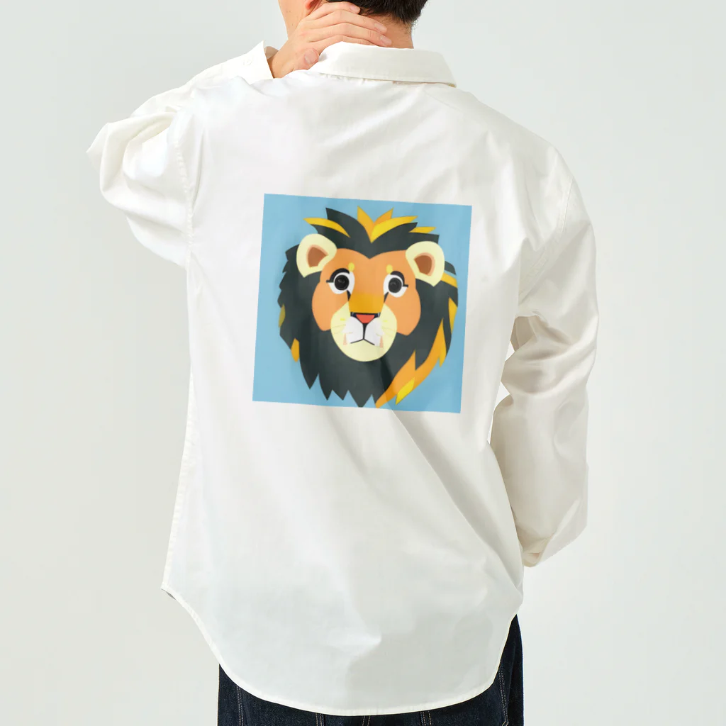 chico__のライオンさん ワークシャツ