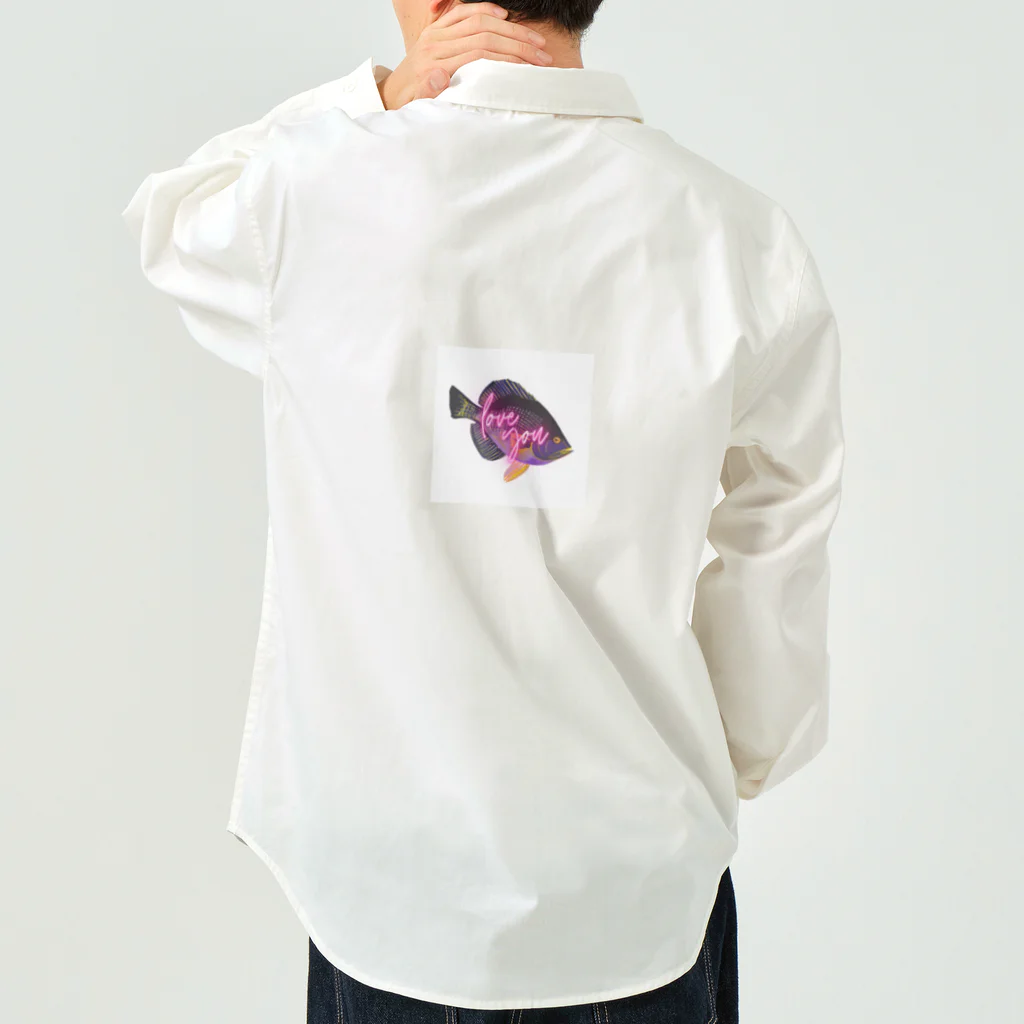 ラブリーチャーミーのLove fish Work Shirt