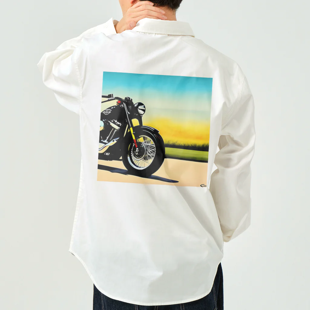 転倒無視のビンテージスポーツスター Work Shirt