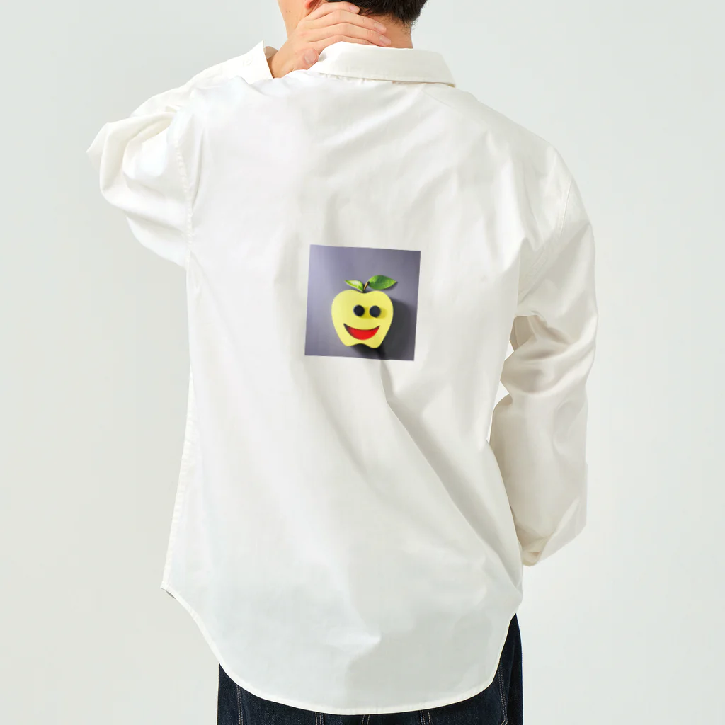 にゃーんの生きたリンゴ Work Shirt