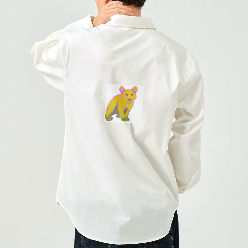 TAIGAのお店のクマ？うさぎ？ライオン？ Work Shirt