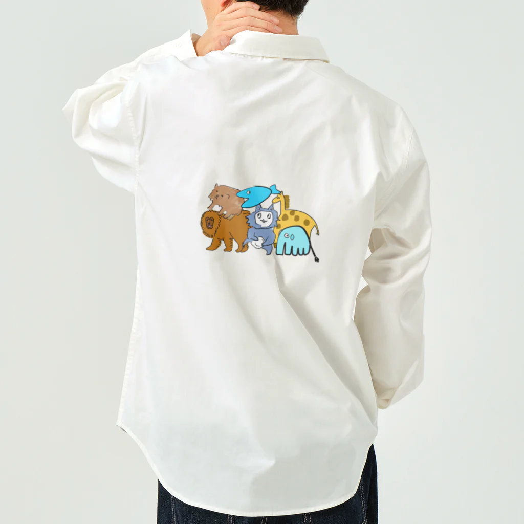 Mショップのあたいの動物園 Work Shirt