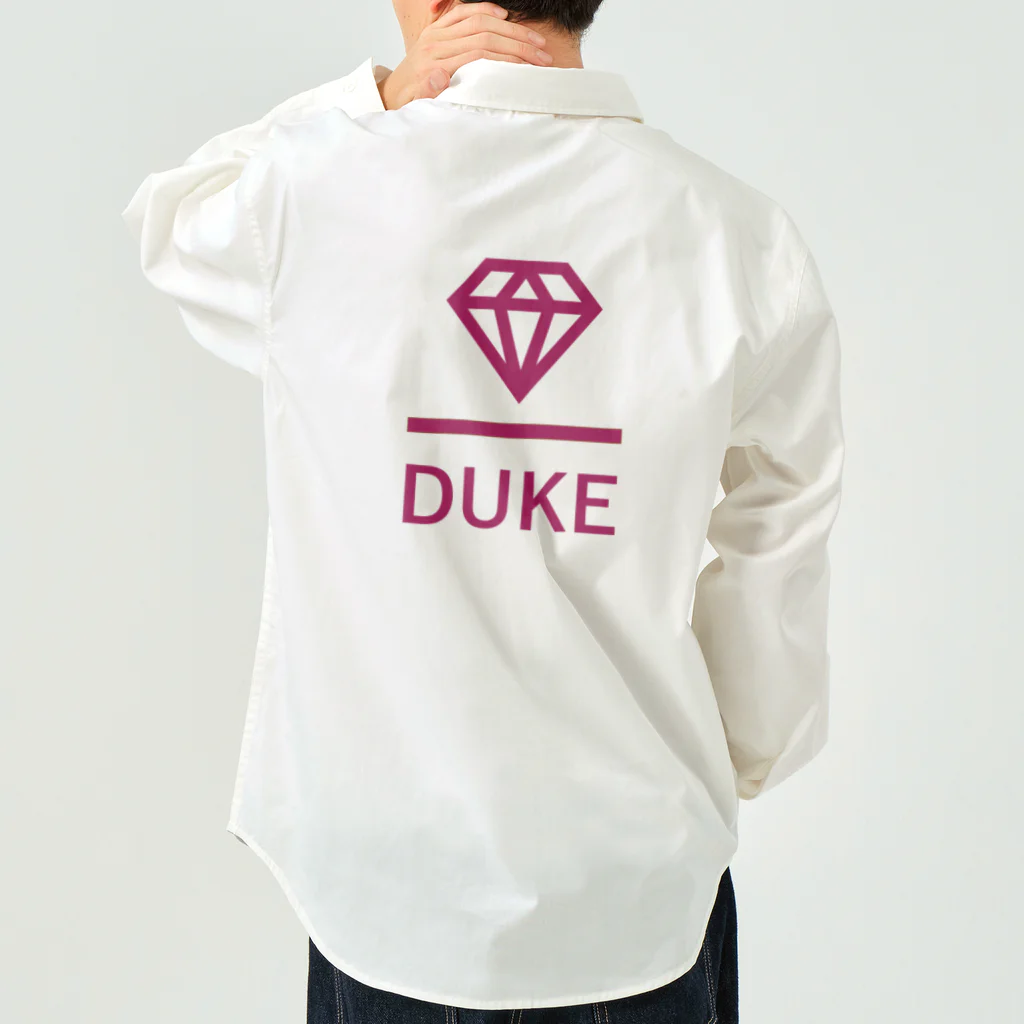 Duke Diamondのデューク・ダイアモンド(ボルドー) ワークシャツ