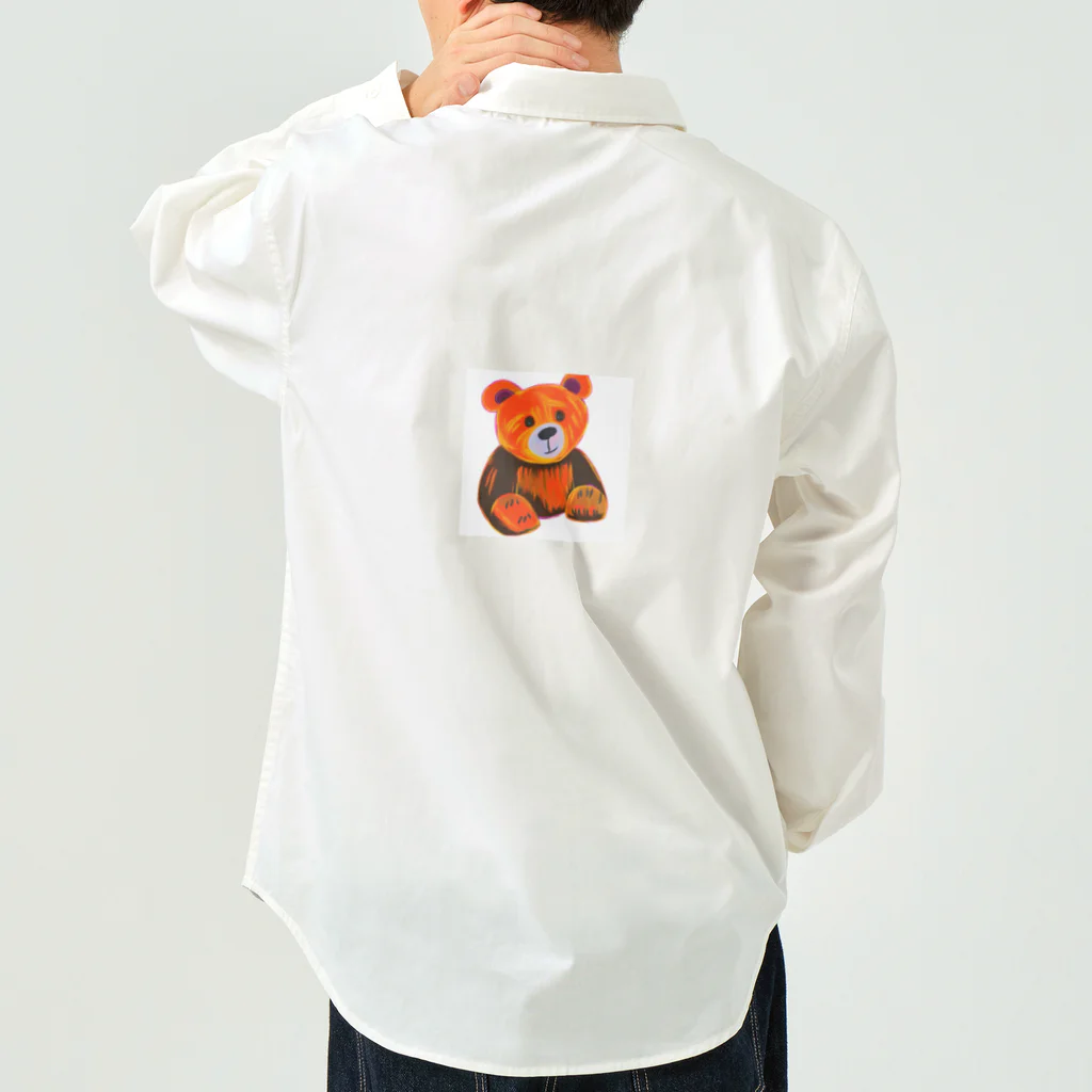 幸せのおすそわけのはらぺこクマさん Work Shirt