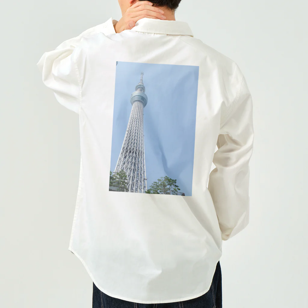 kyurakkoのTOKYO SKYTREE ワークシャツ