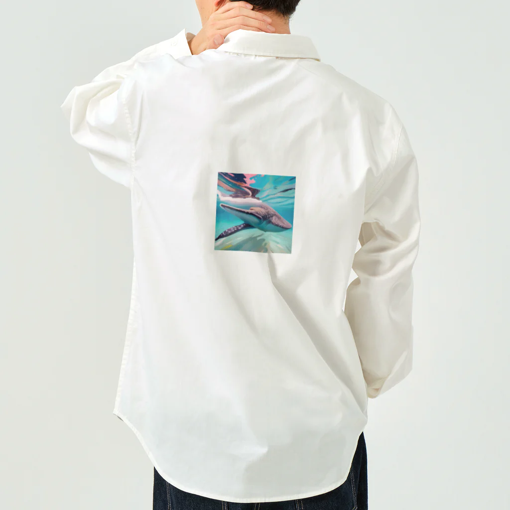 Taiwan_CreatorのWhale Work Shirt