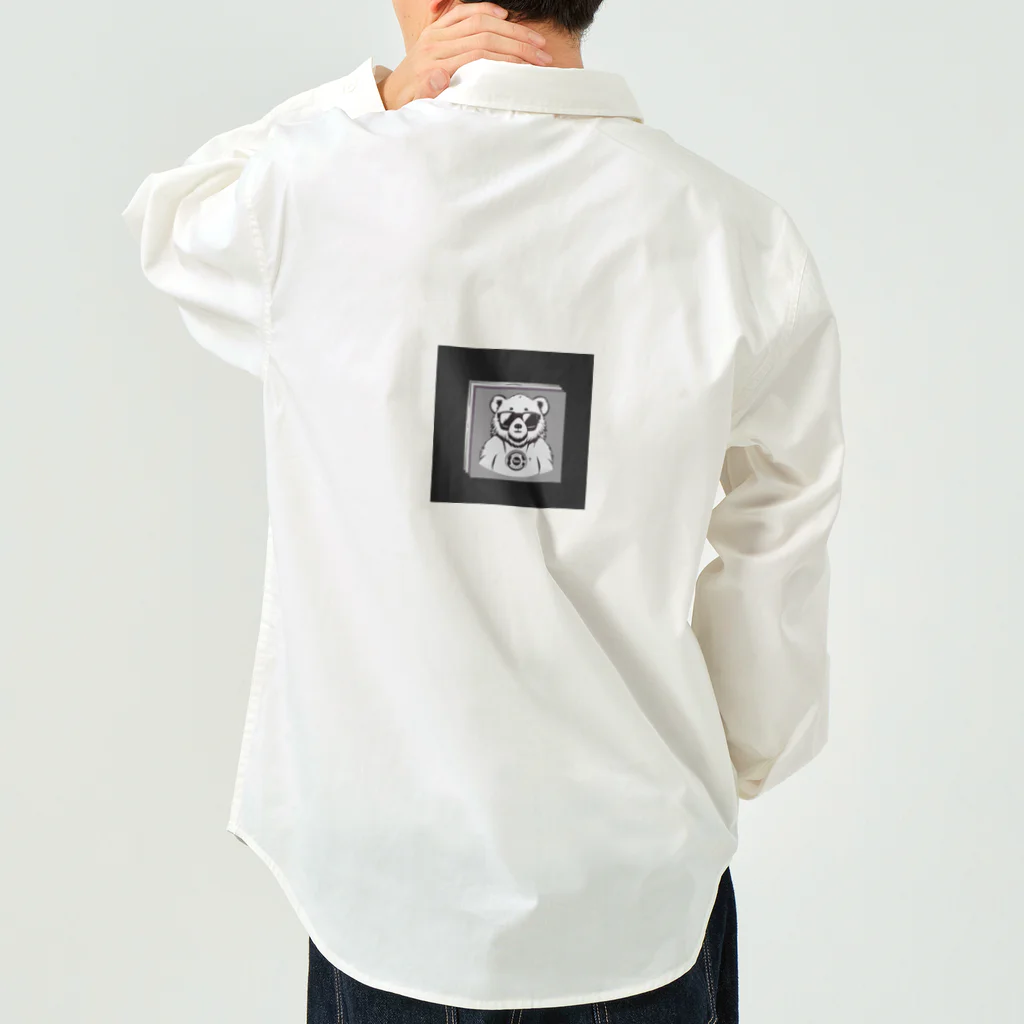 Kompasのカッコいい クマ Work Shirt