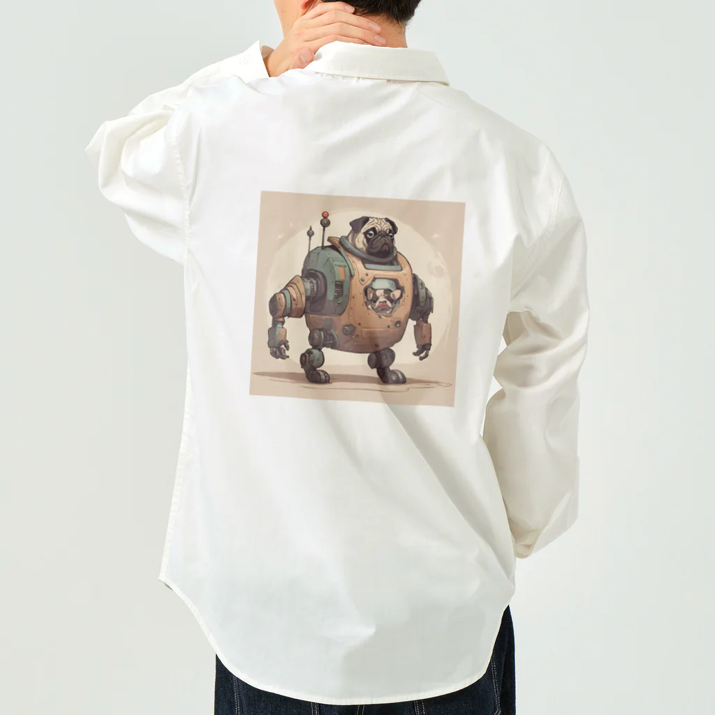 PUGおやじのロボパグ出動 Work Shirt