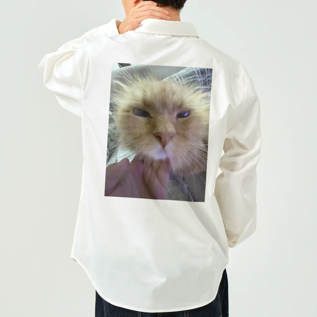 otsの可愛い猫 Work Shirt