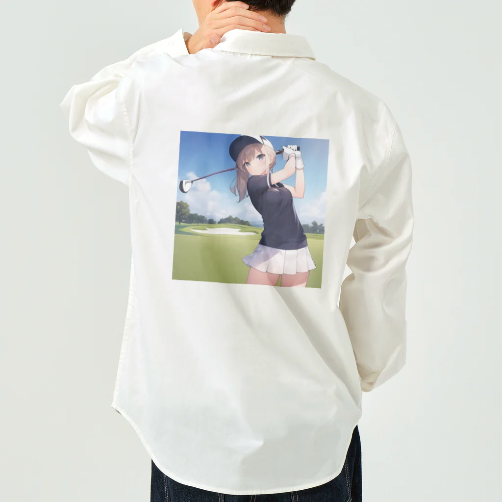 G2∞のゴルフ女子「えりりん」グッズ Work Shirt