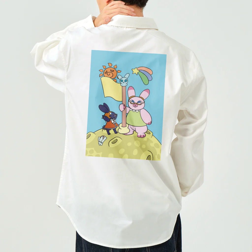 Animaru639のThe Land of Cats-003 Work Shirt