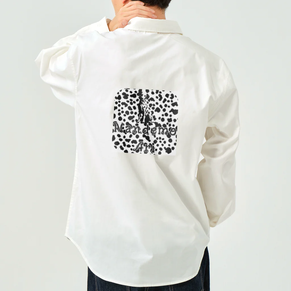 &AIのピクセルアートダルメシアン　6 ワークシャツ