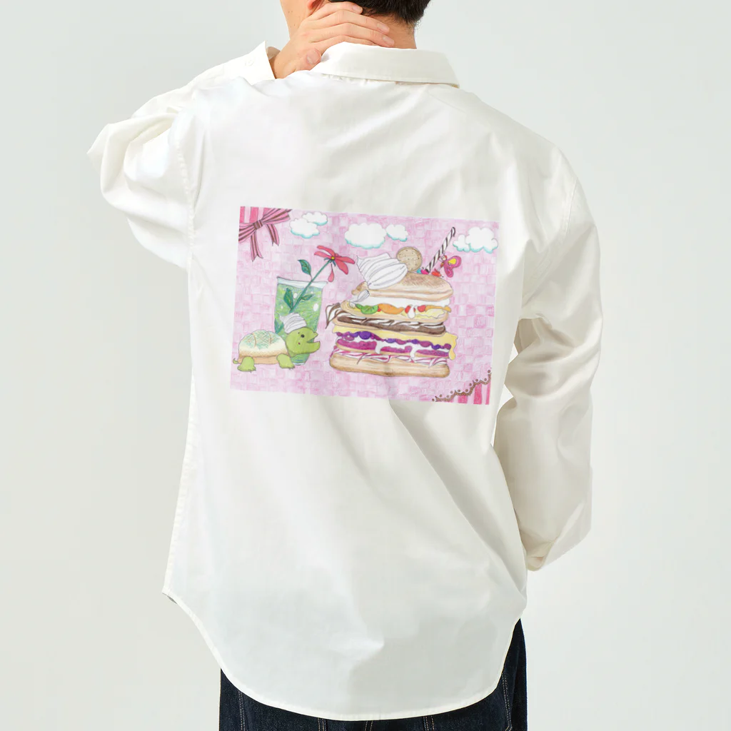 つぎのかめろんぱんけーき Work Shirt