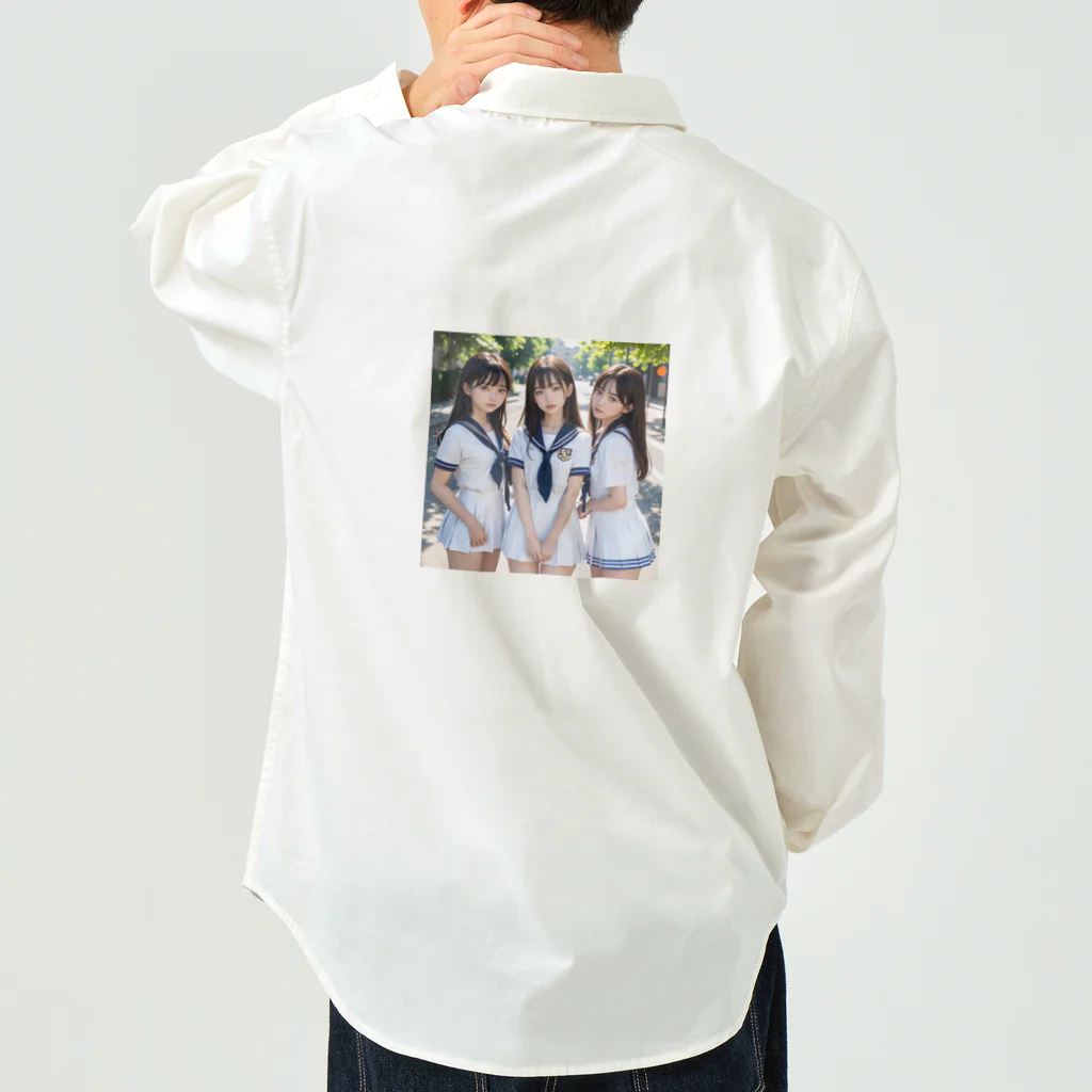 awunのAI美女　 Work Shirt