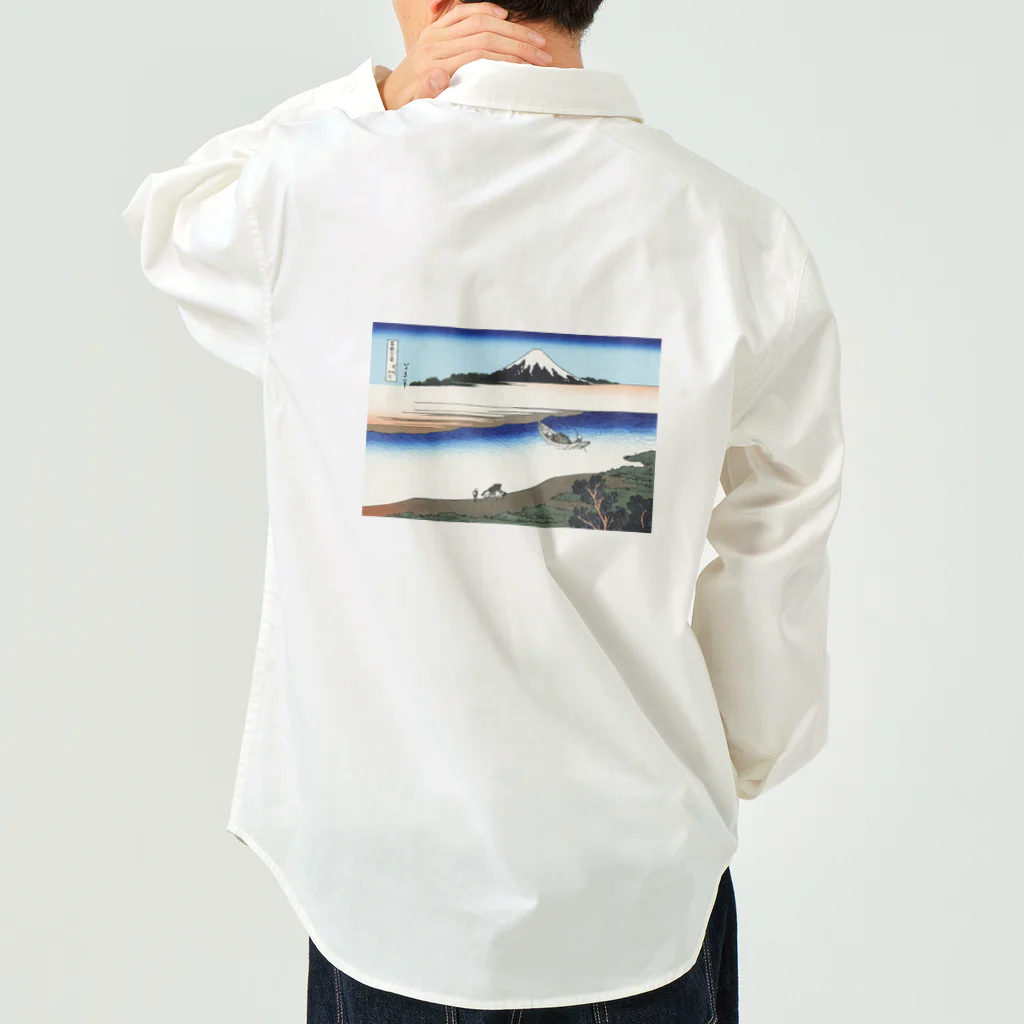 浮世絵屋の北斎「富嶽三十六景⑩　武州玉川」葛飾北斎の浮世絵 Work Shirt