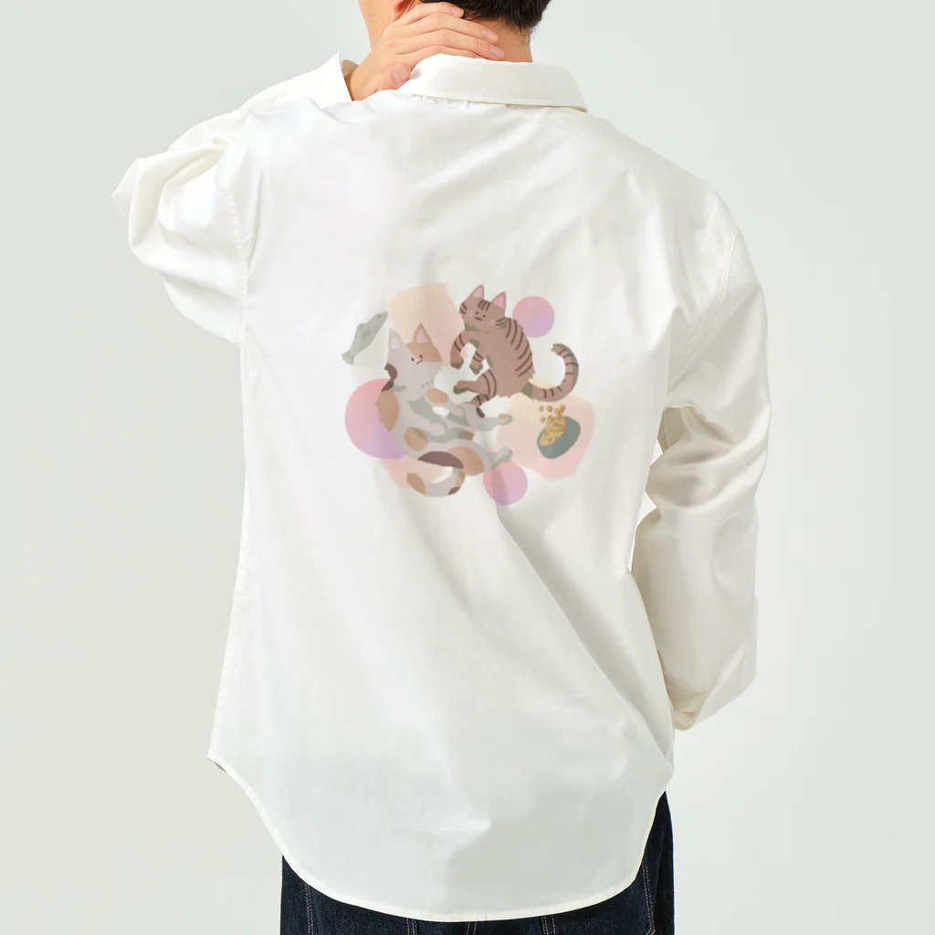 にゃんころのにゃんころず Work Shirt