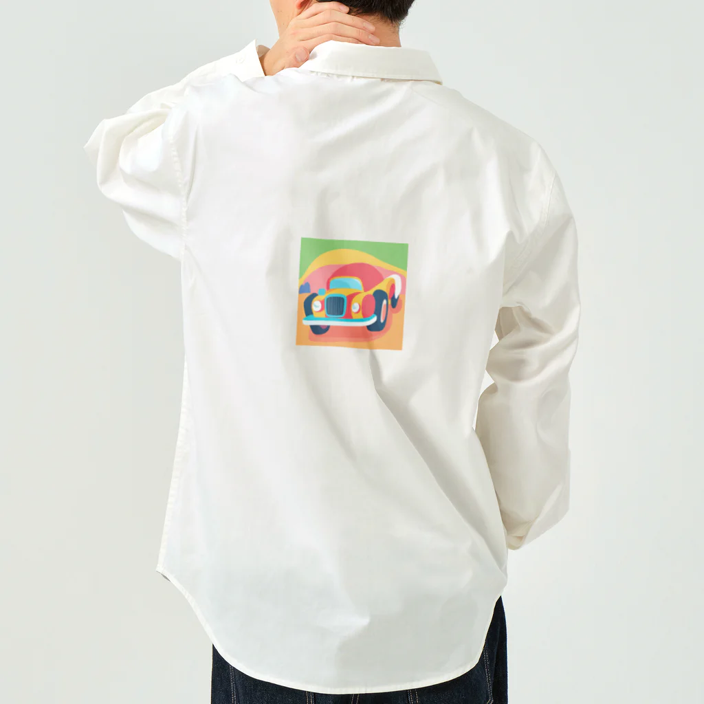 nekobu0323のポップな車 Work Shirt