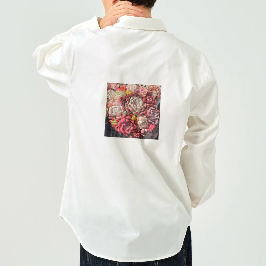 Echeveria_Masterの華やかなエケベリア Work Shirt