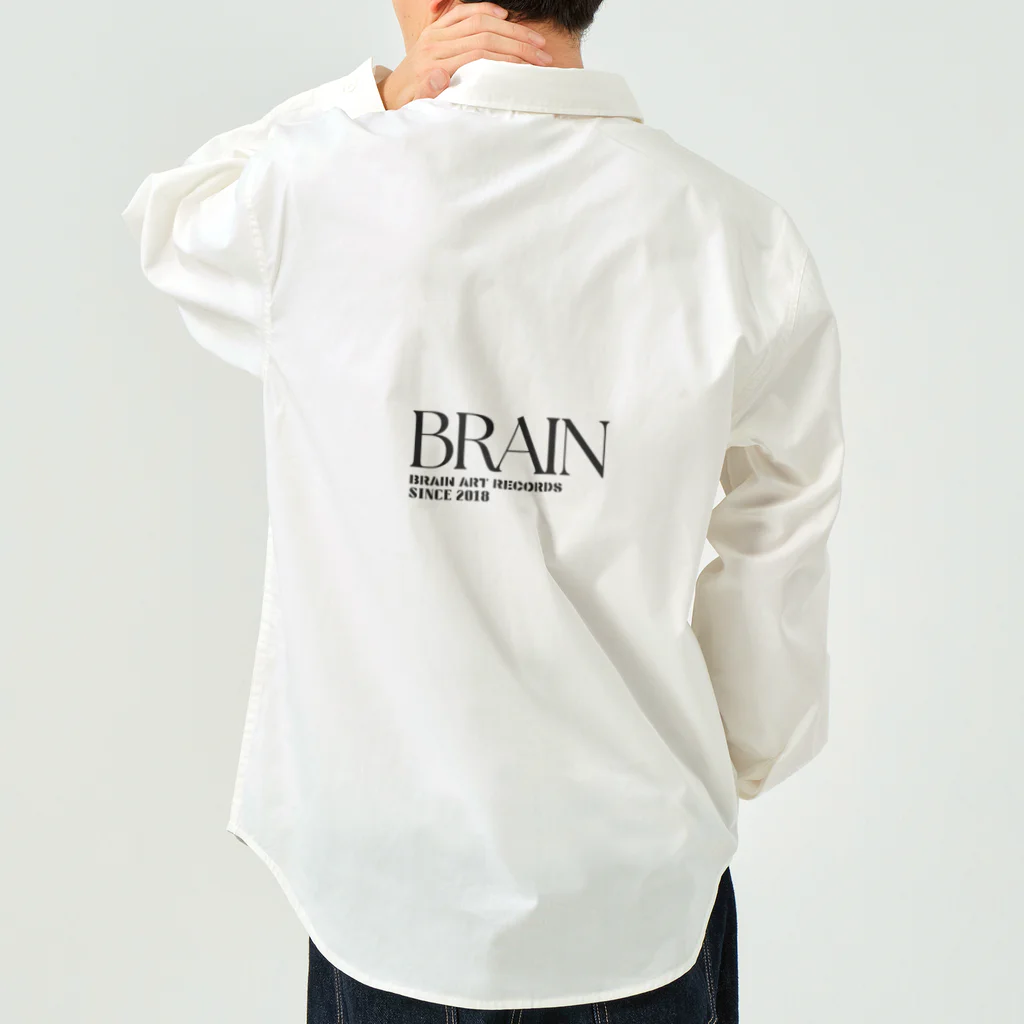 BRAIN ART RECORDSⒸのBRAIN ART RECORDS 2023 A/W WEB SHOP limited Product ワークシャツ