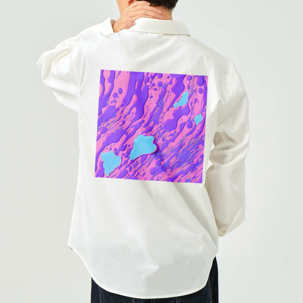 NeonLeakのペンキちゃん7 Work Shirt